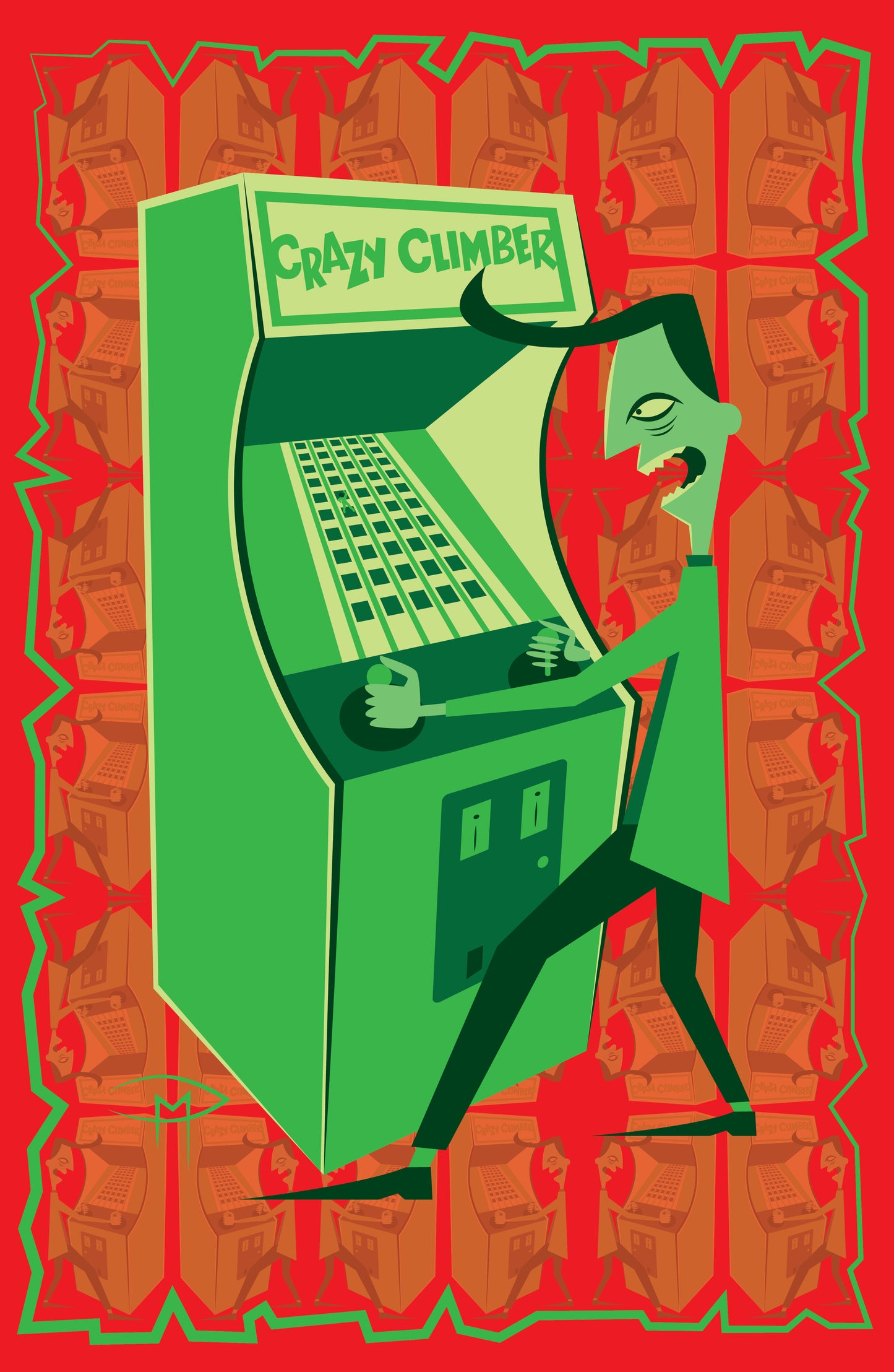 Apogee Obsession Pattern Poster