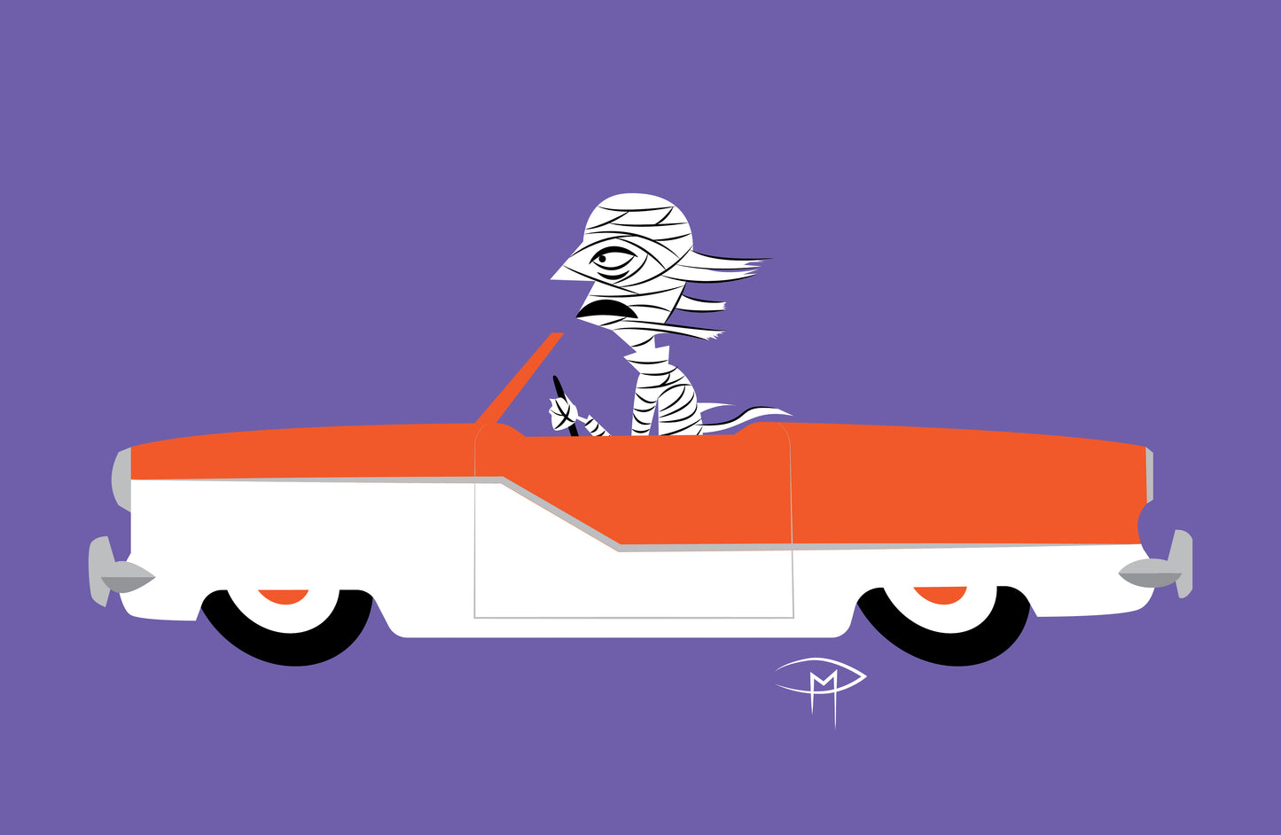 Mummy In A Met Poster