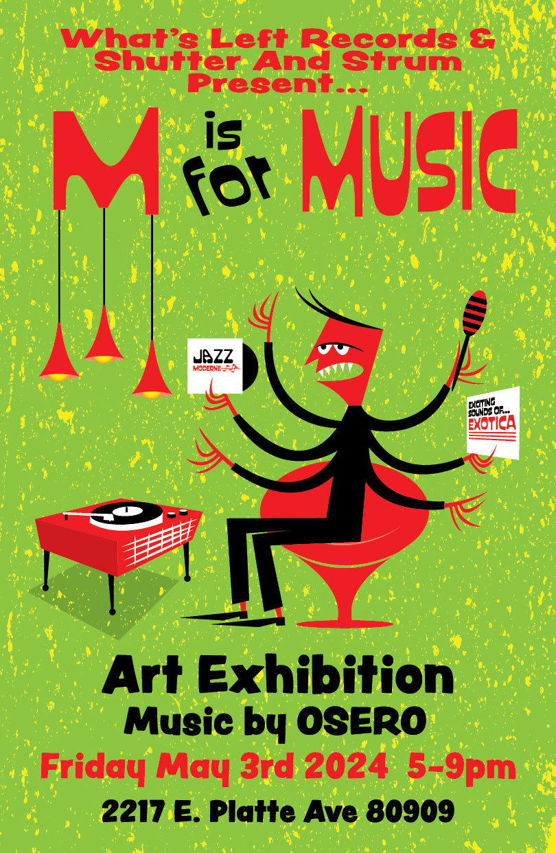 M is for Music Promo Poster
