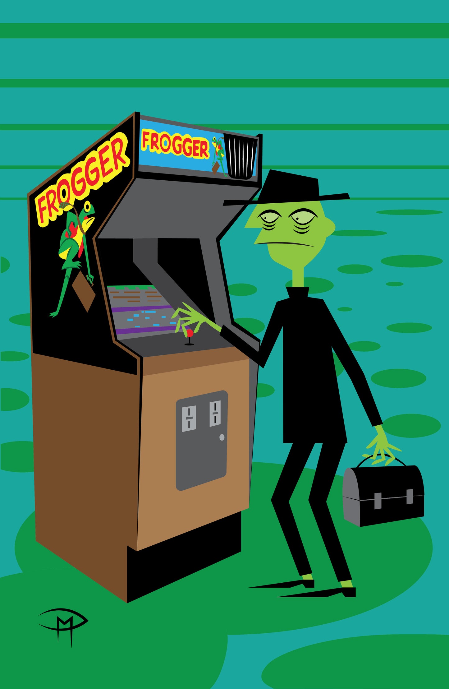 Amphibian Fixation Poster