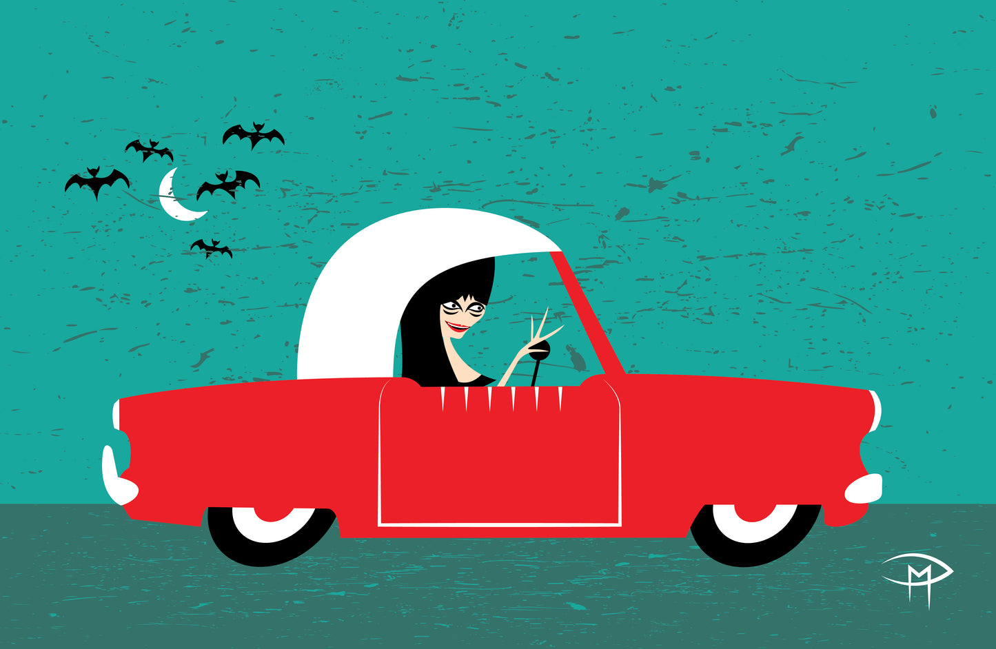 Elvira In A Metropolitan Poster