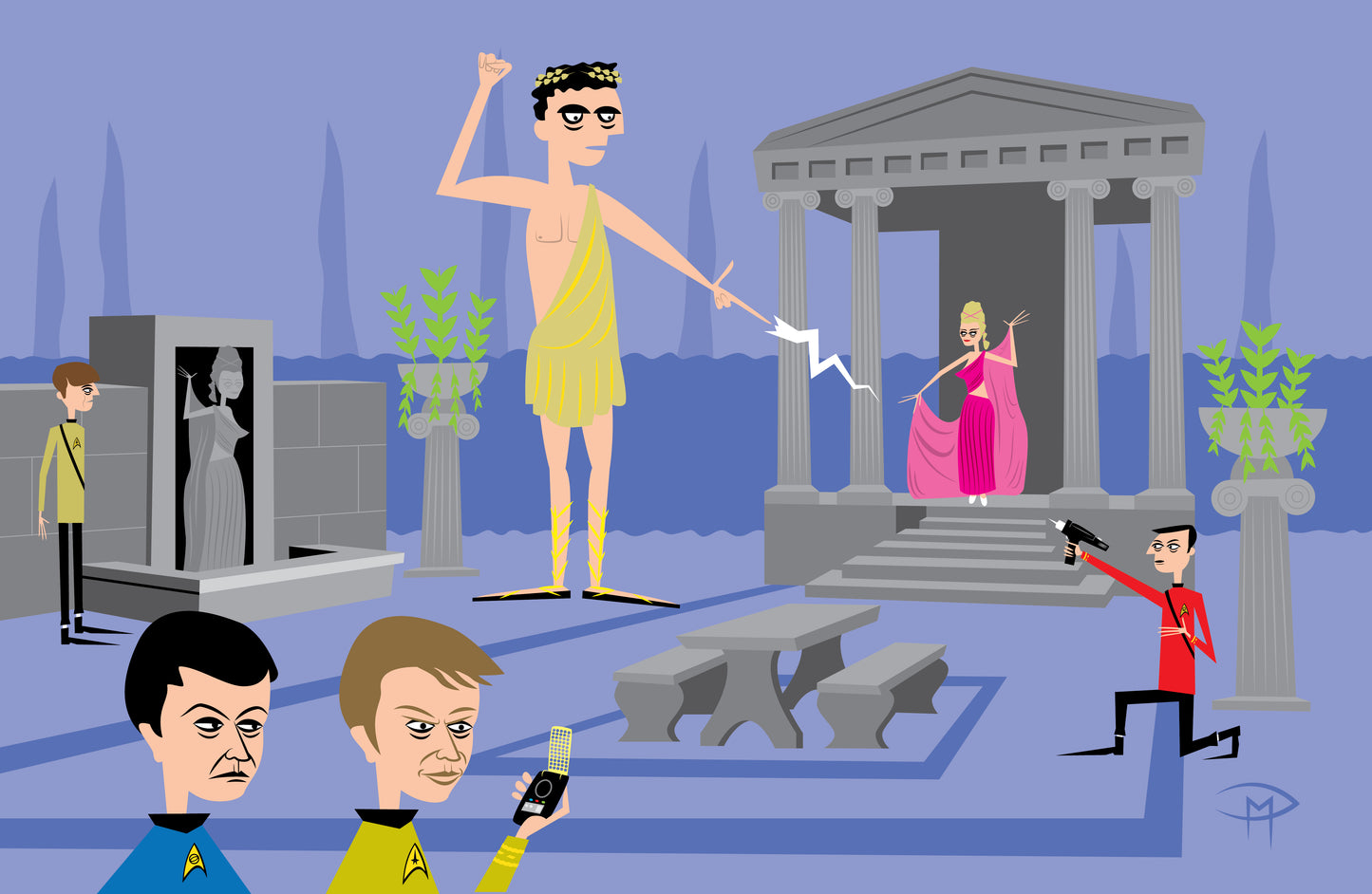 Gods And Astronauts Poster