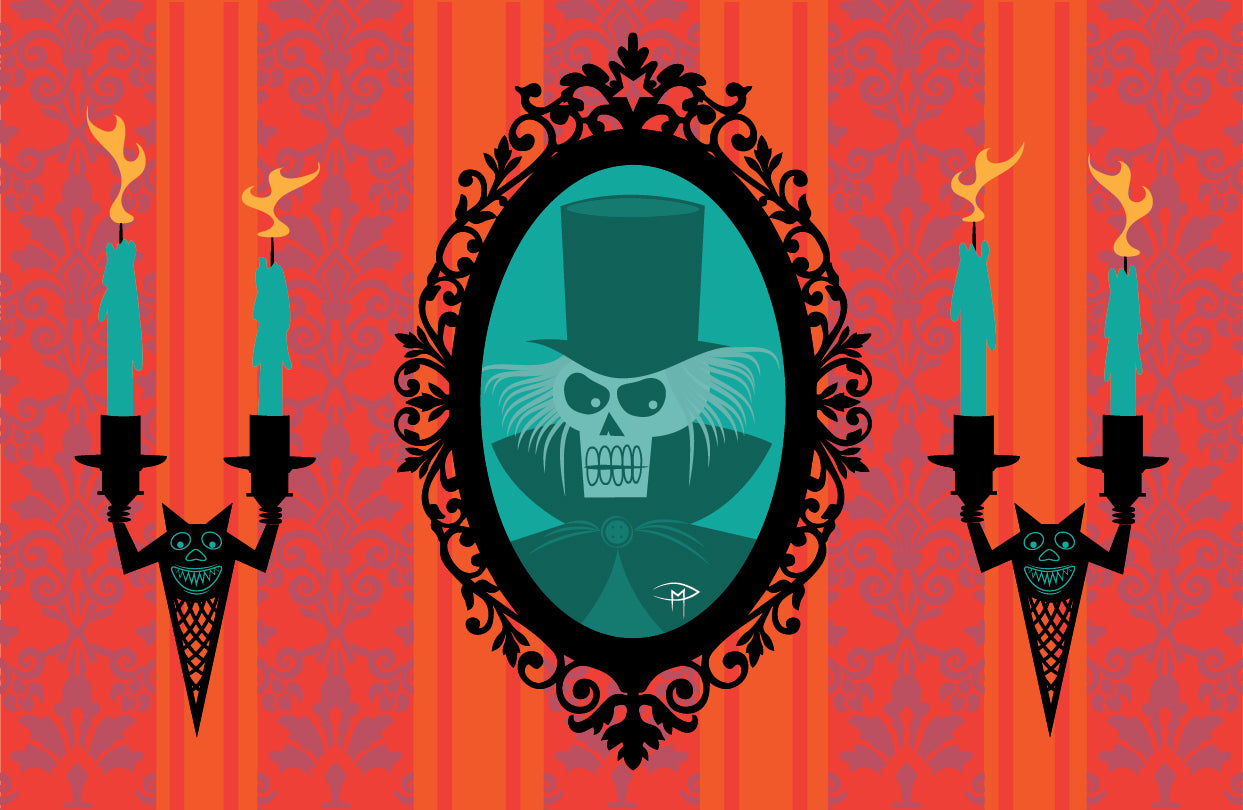 Haunted Frame Poster