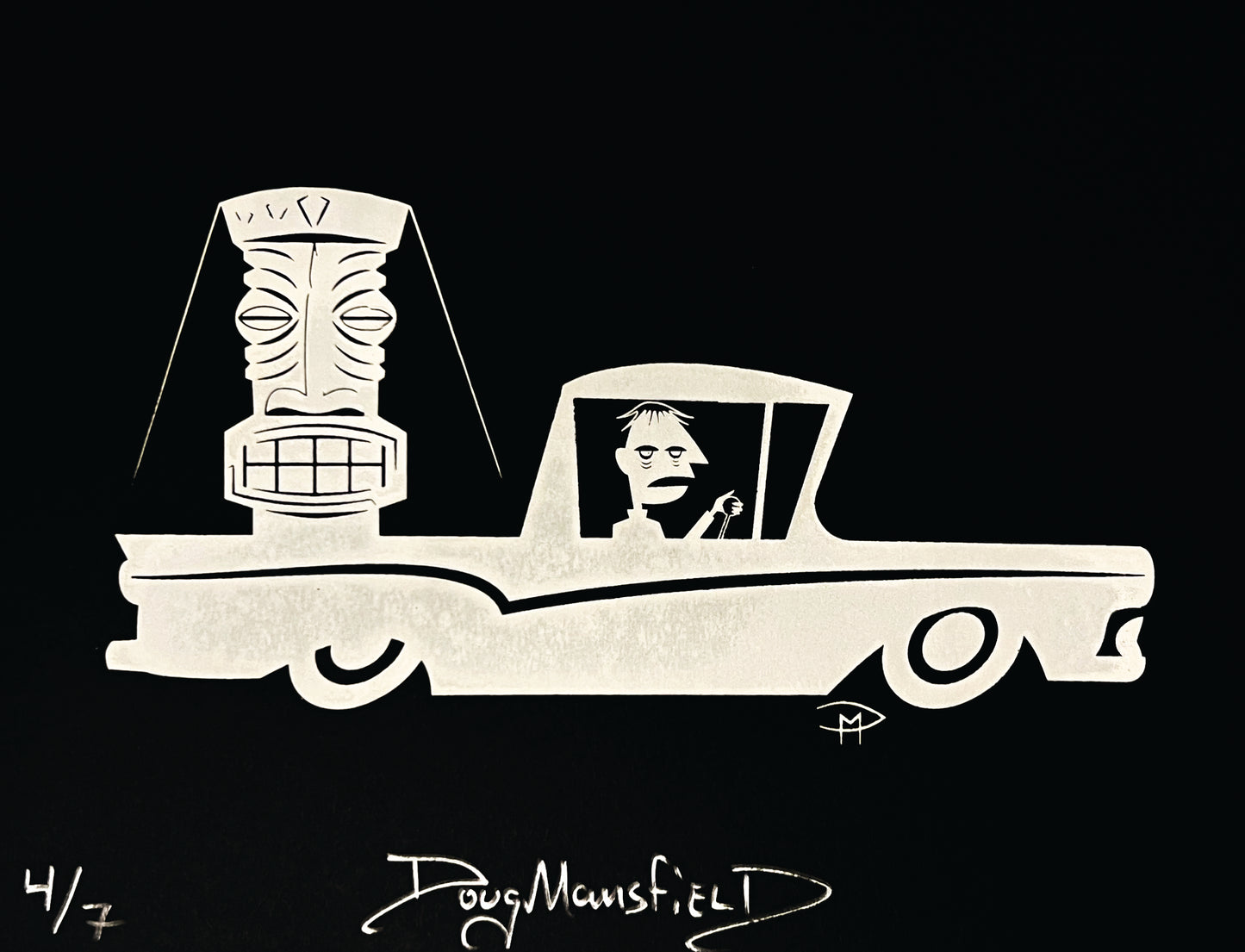 Ranchero Requisition Limited Edition One-Color Serigraph