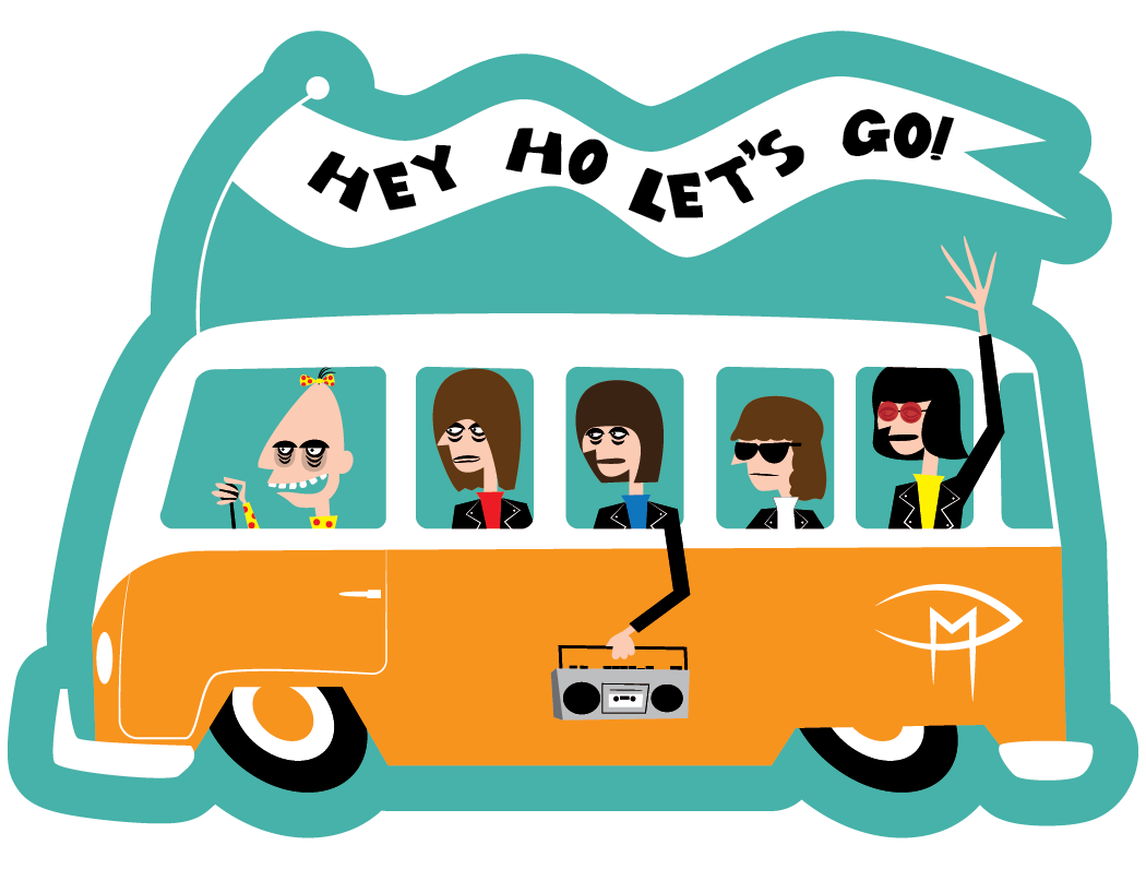 Rockaway Beach Die Cut Sticker