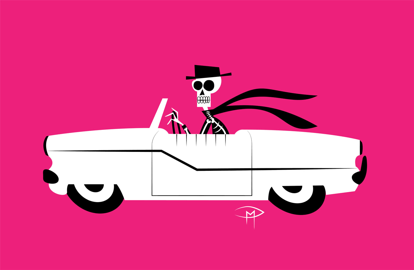 Skele In A Met Poster