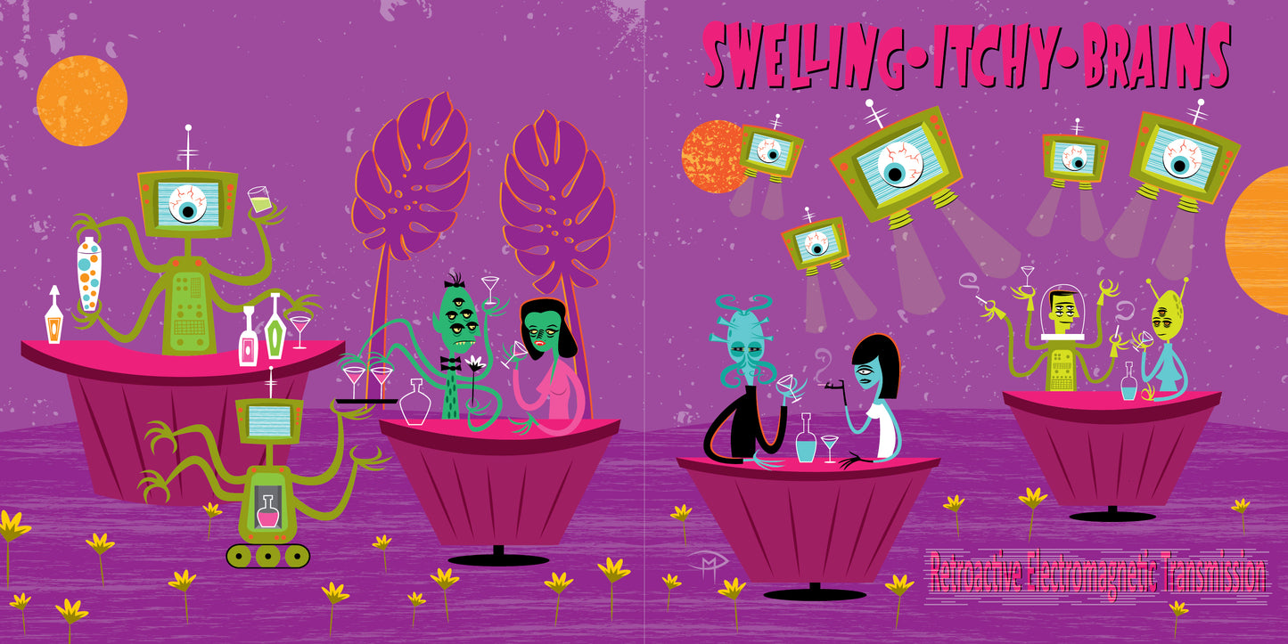 Swelling Itchy Brains "Retroactive Electromagnetic Transmission" CD