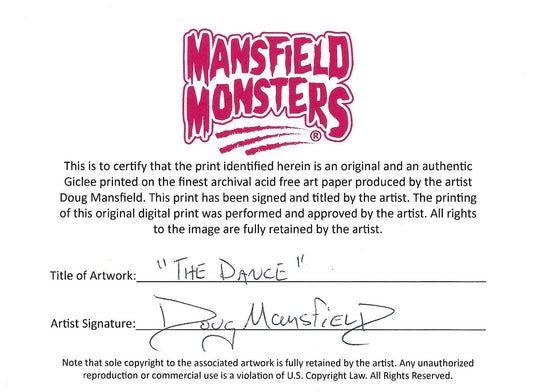 "The Dance" 5"x7" Giclee Fine Art Print