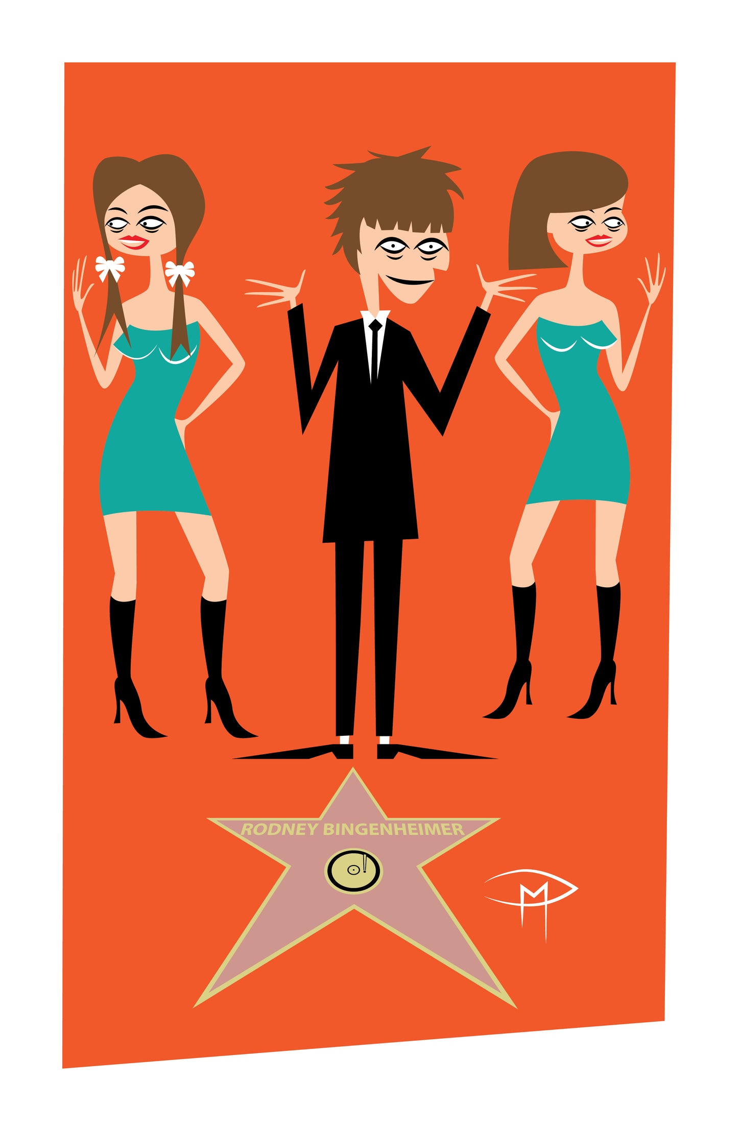 Rodney's Walk Of Fame Poster