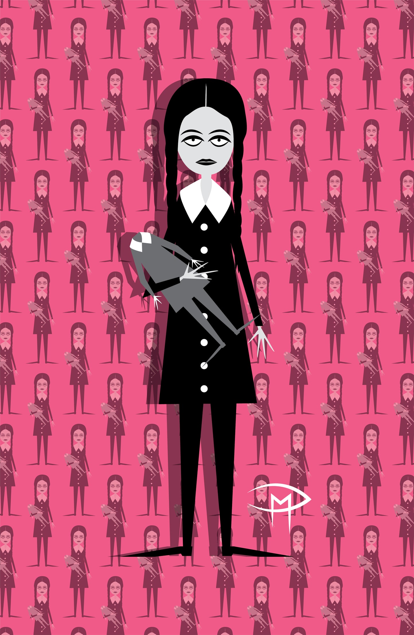 Wednesday Addams Poster