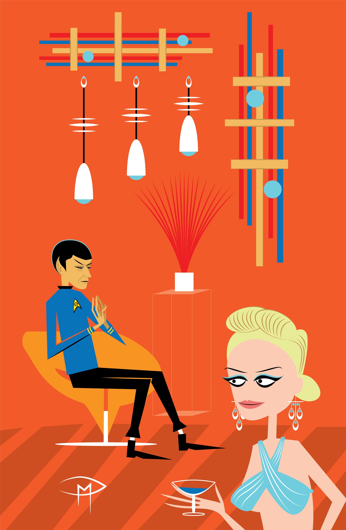 Cloudy Perception Poster