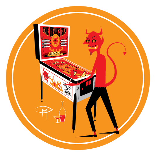 The Devil's Den Sticker
