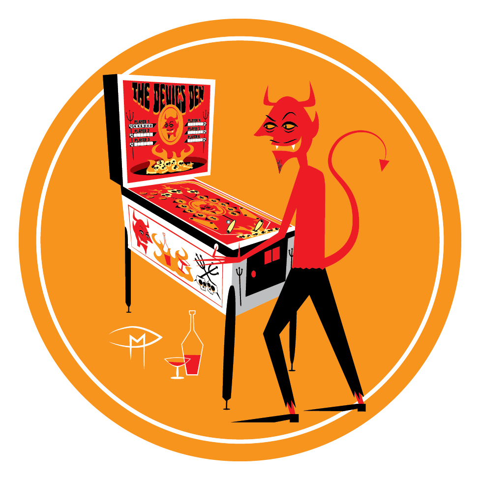 The Devil's Den Sticker