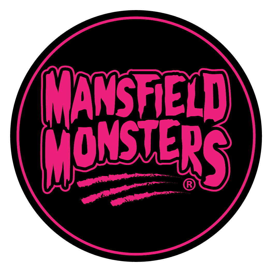 Mansfield Monsters Round Sticker