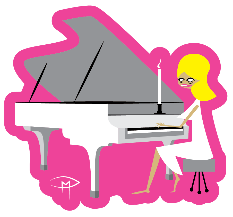 The Mansfields Pink Palace Sticker