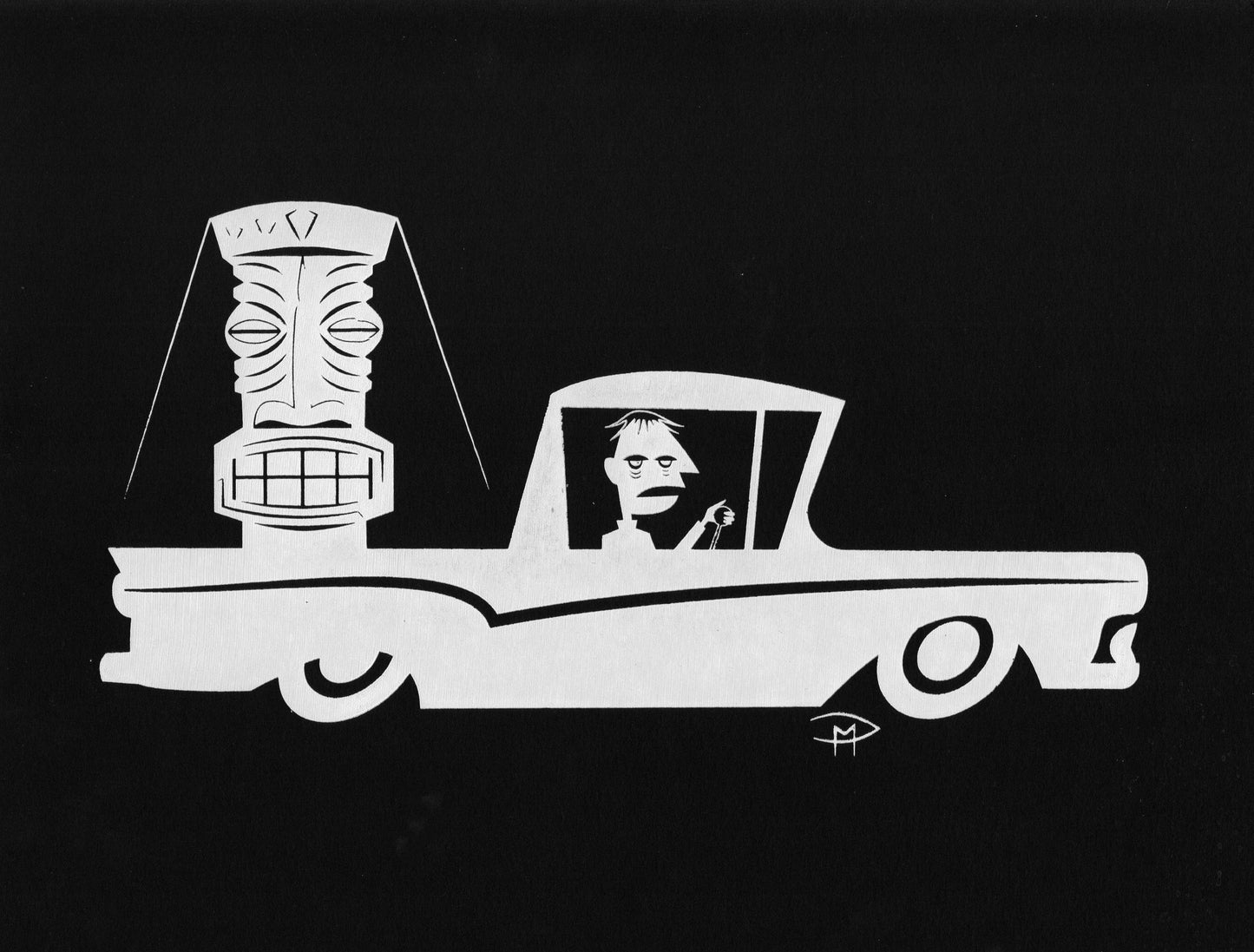 Ranchero Requisition One Color Serigraph