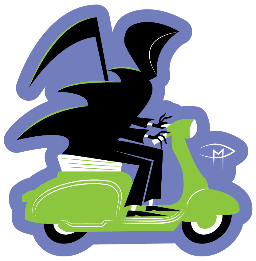 Reaper Madness Sticker