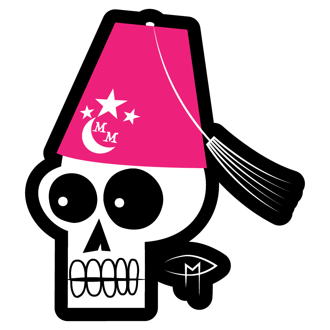 Skele Fez Sticker