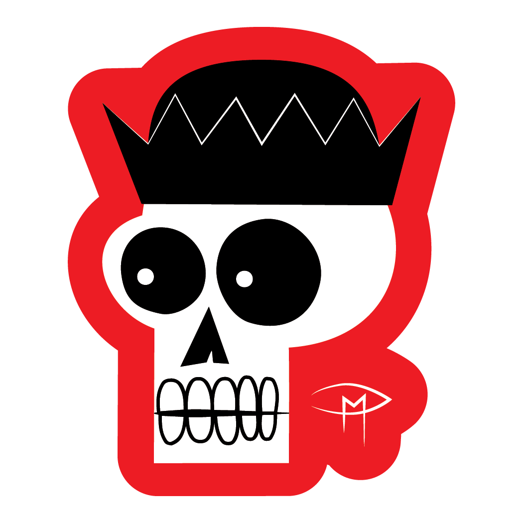 Whoopee Cap Skele Sticker