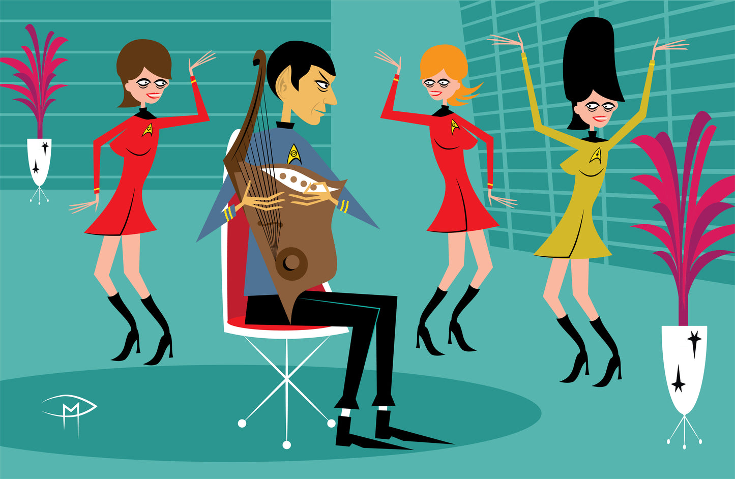 Spock's Pleasure Den Poster