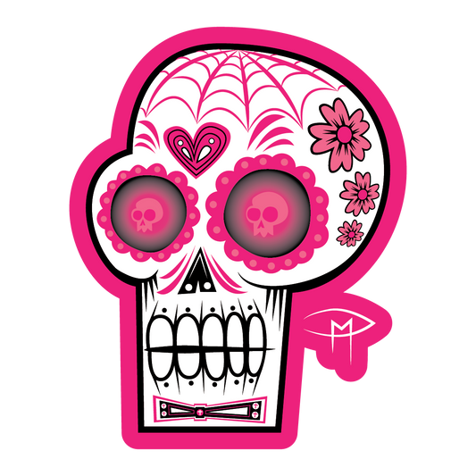 Skele Sugar Skull Sticker