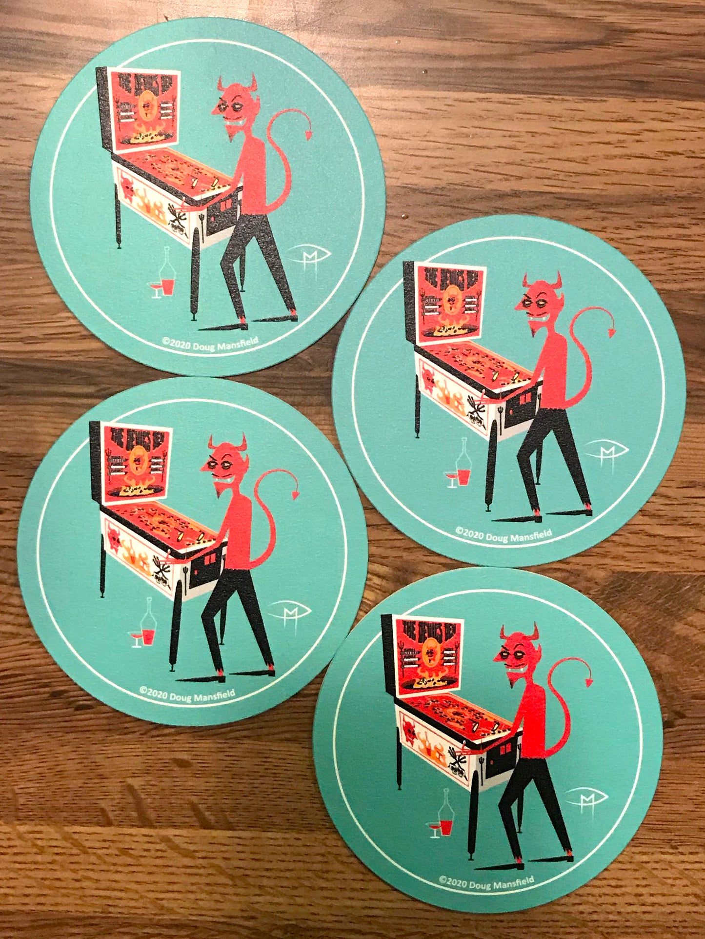 The Devil's Den Coaster Set