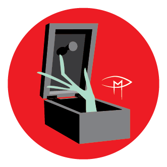 Addams Family 1" Button Set # 2