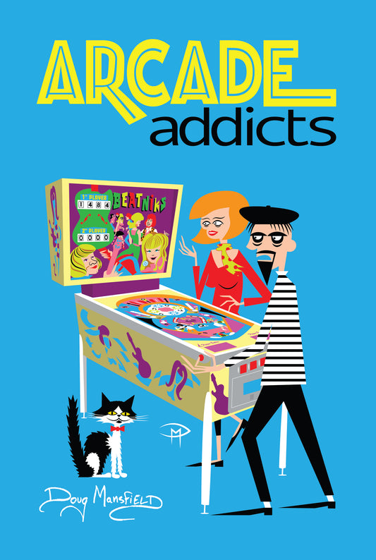 Doug Mansfield "Arcade Addicts" Paperback Book
