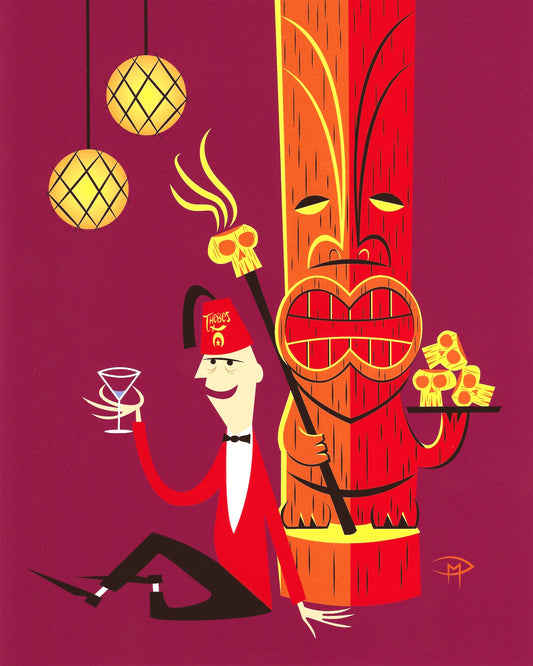 "Fred The Warrior" 8"x10" Giclee Fine Art Print