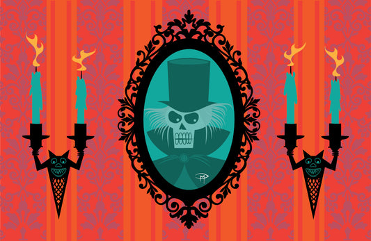 Haunted Frame Poster