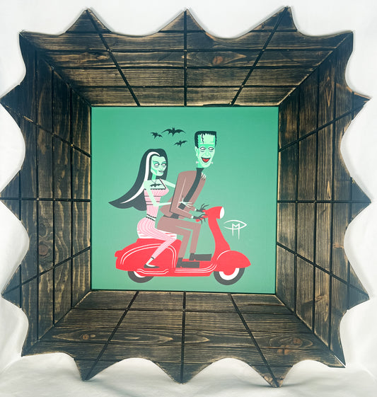 "Herman & Lily On A Lambretta"