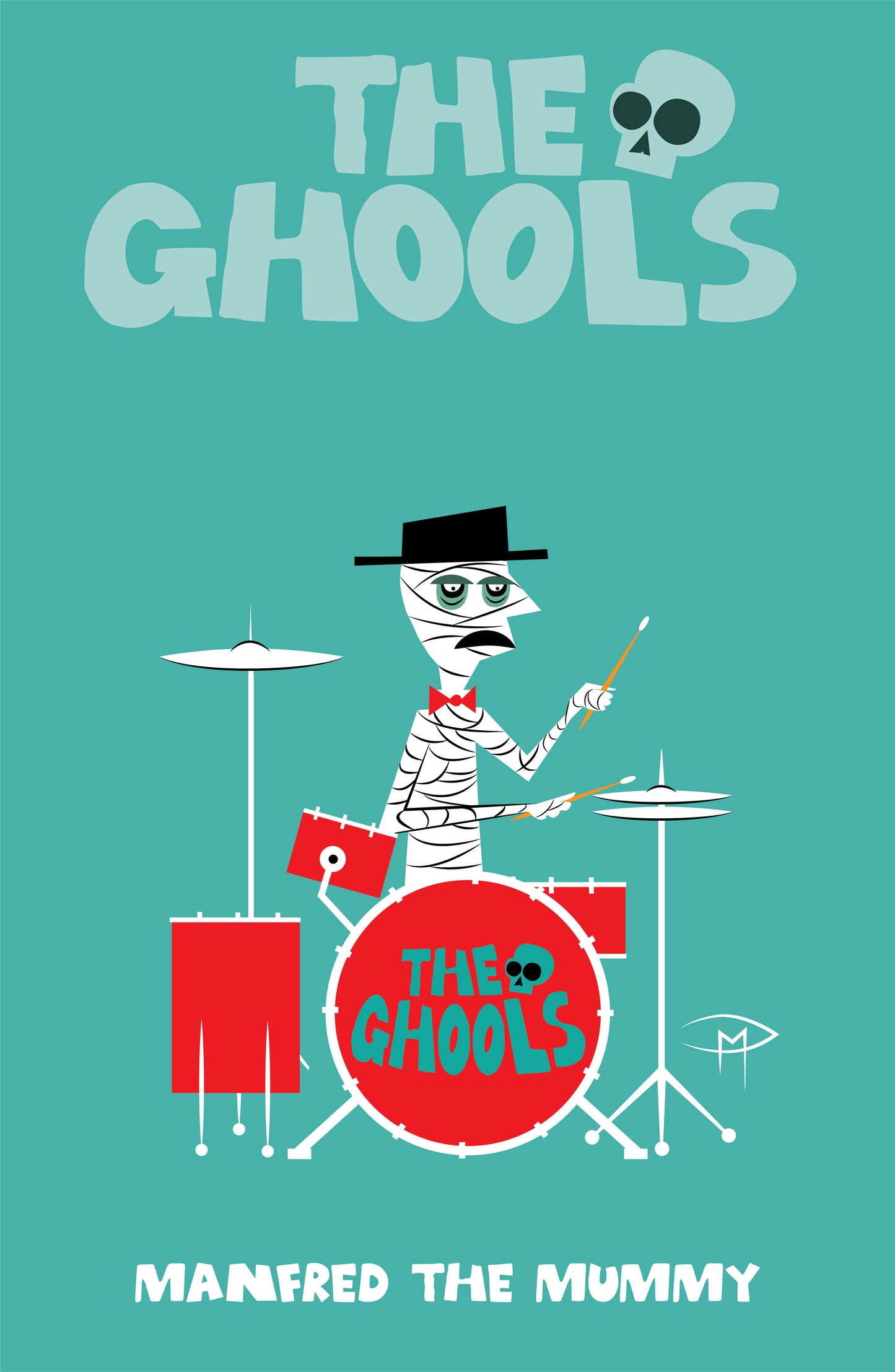 Manfred The Mummy Poster