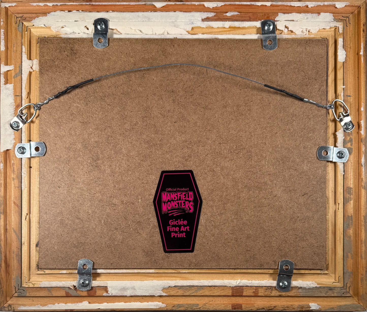 "Polynesian Parade Orange" 8"x10" Giclee Fine Art Print FRAMED