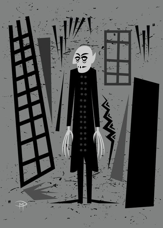 "Portrait Of A Vampyre" 5"x7" Giclee Fine Art Print