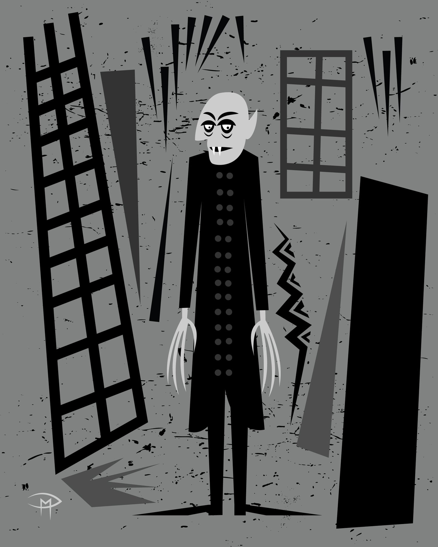 "Portrait Of A Vampyre" 8"x10" Giclee Fine Art Print