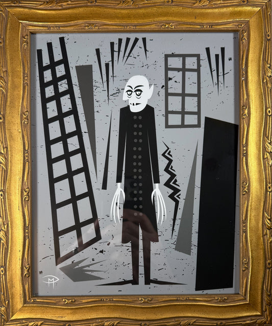 "Portrait Of A Vampyre" 8"x10" Giclee Fine Art Print FRAMED