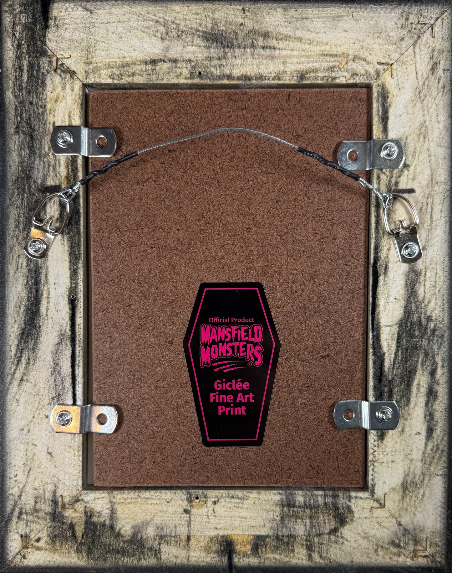 "Portrait Of An All American Family" 5"x7" Giclee Fine Art Print FRAMED