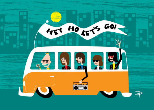 "Rockaway Beach" 5"x7" Giclee Fine Art Print