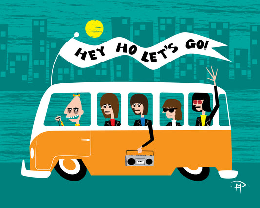 "Rockaway Beach" 8"x10" Giclee Fine Art Print