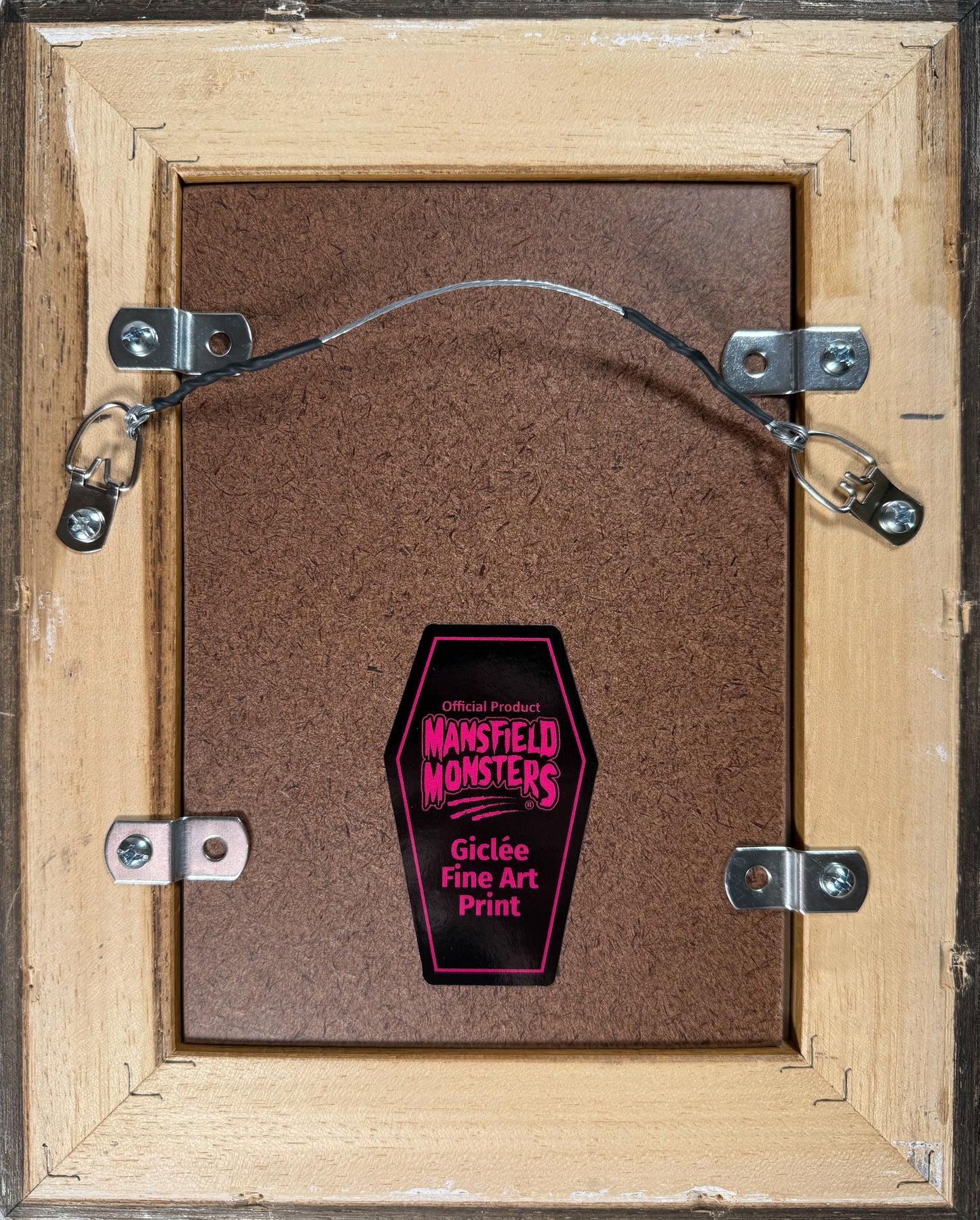 "Skull Island" 5"x7" Giclee Fine Art Print FRAMED 1