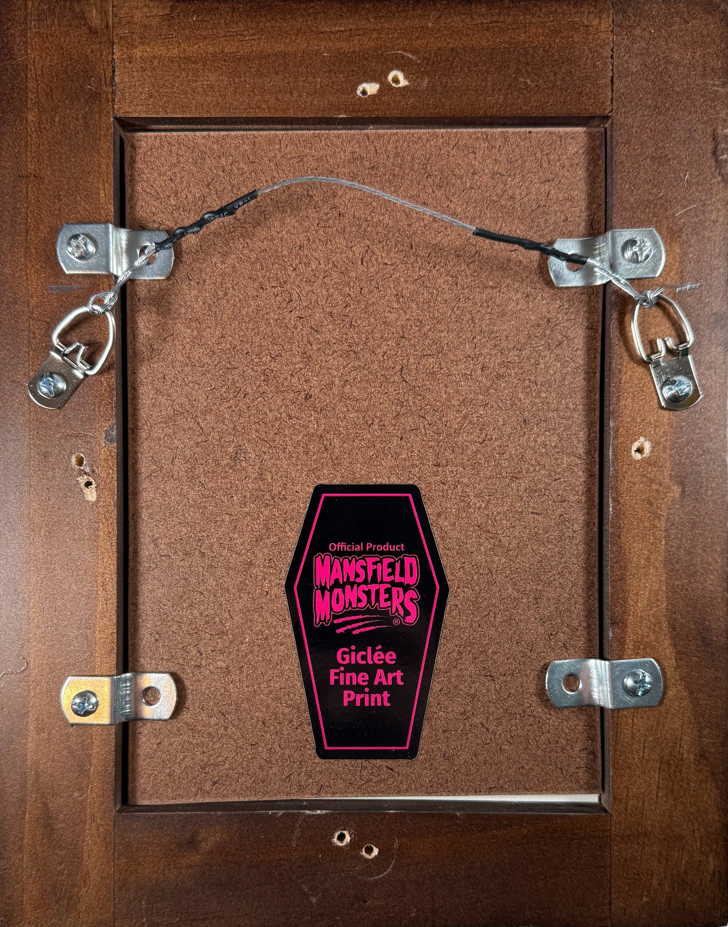 "Skull Island" 5"x7" Giclee Fine Art Print FRAMED 2