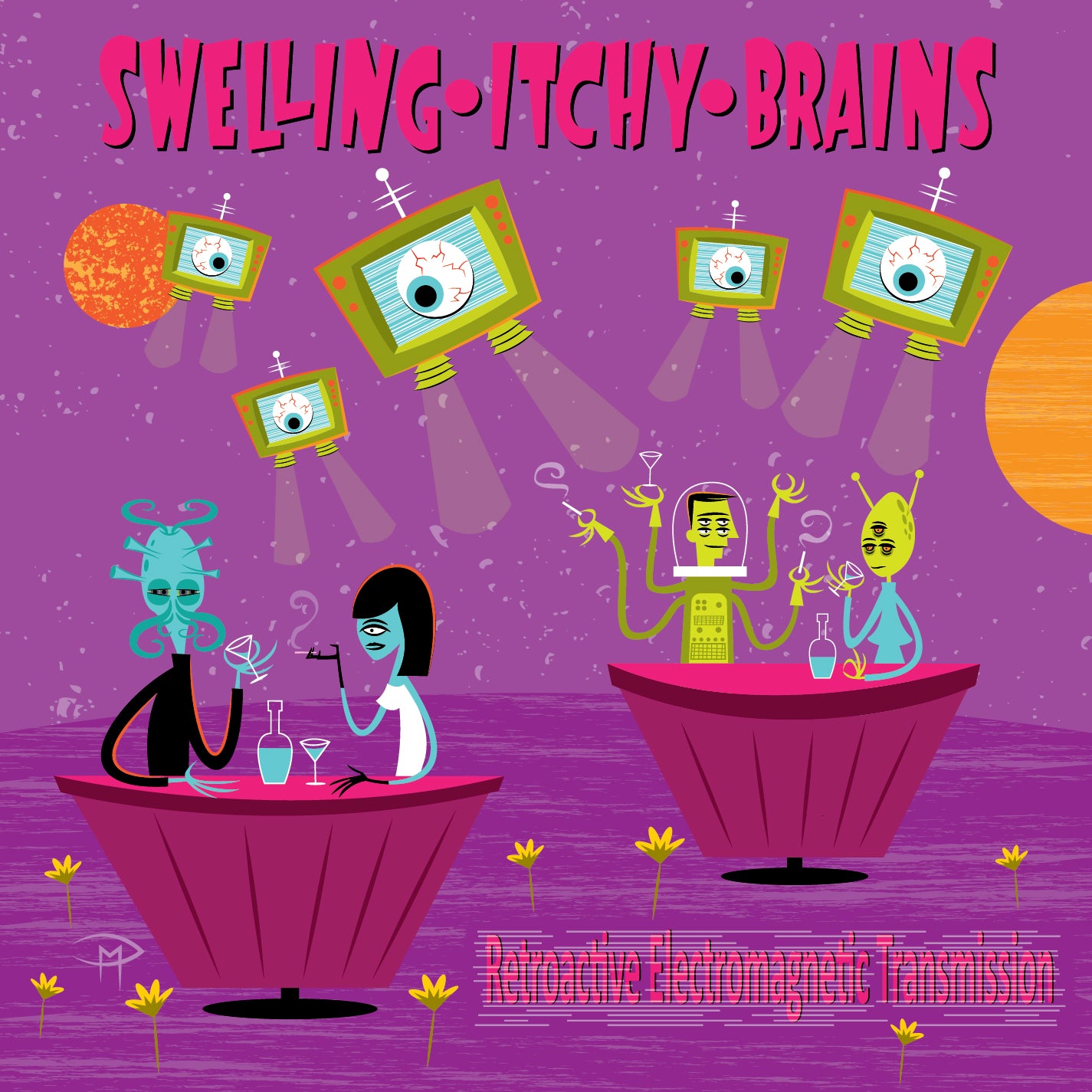 Swelling Itchy Brains "Retroactive Electromagnetic Transmission" CD