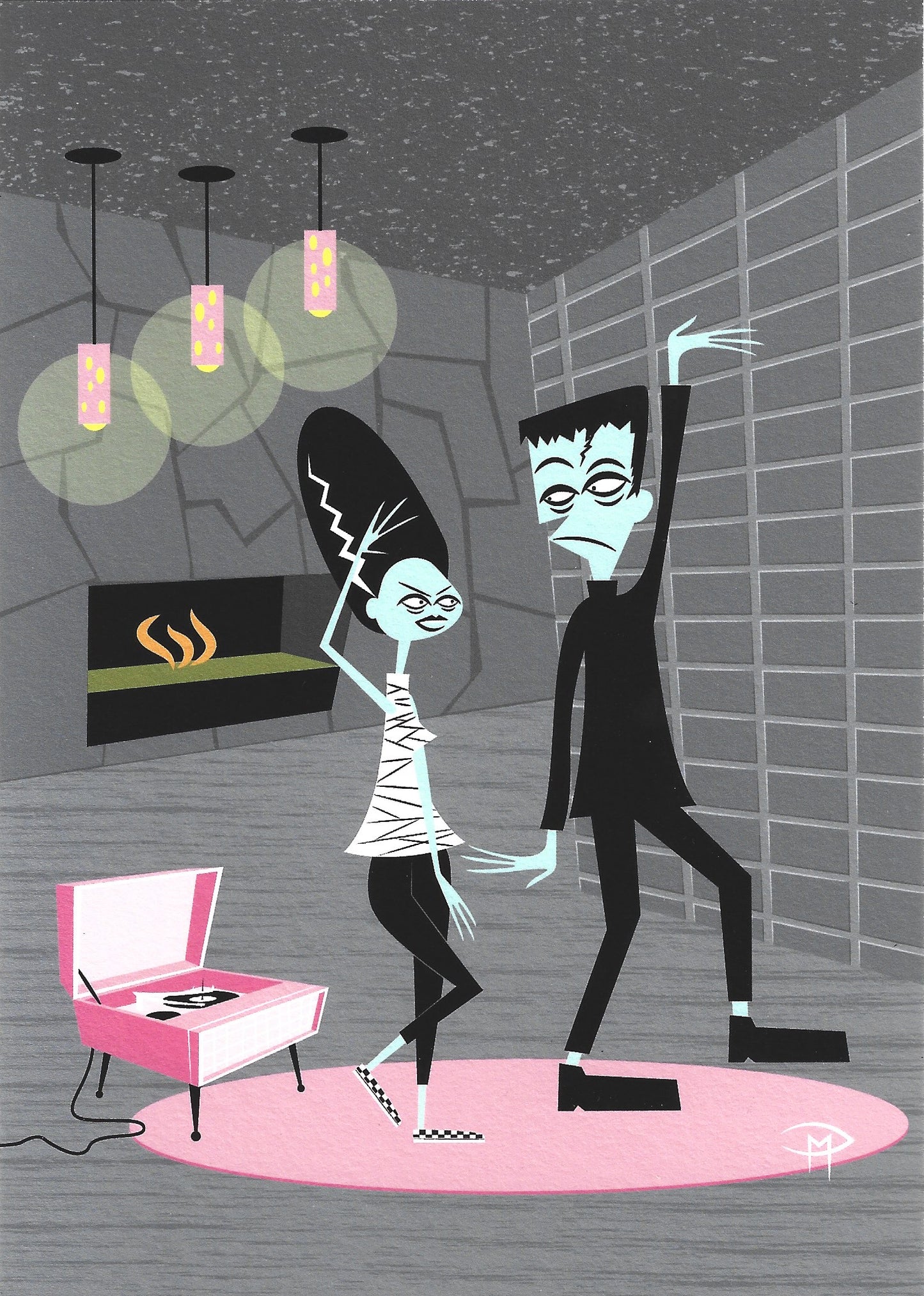 "The Dance" 5"x7" Giclee Fine Art Print