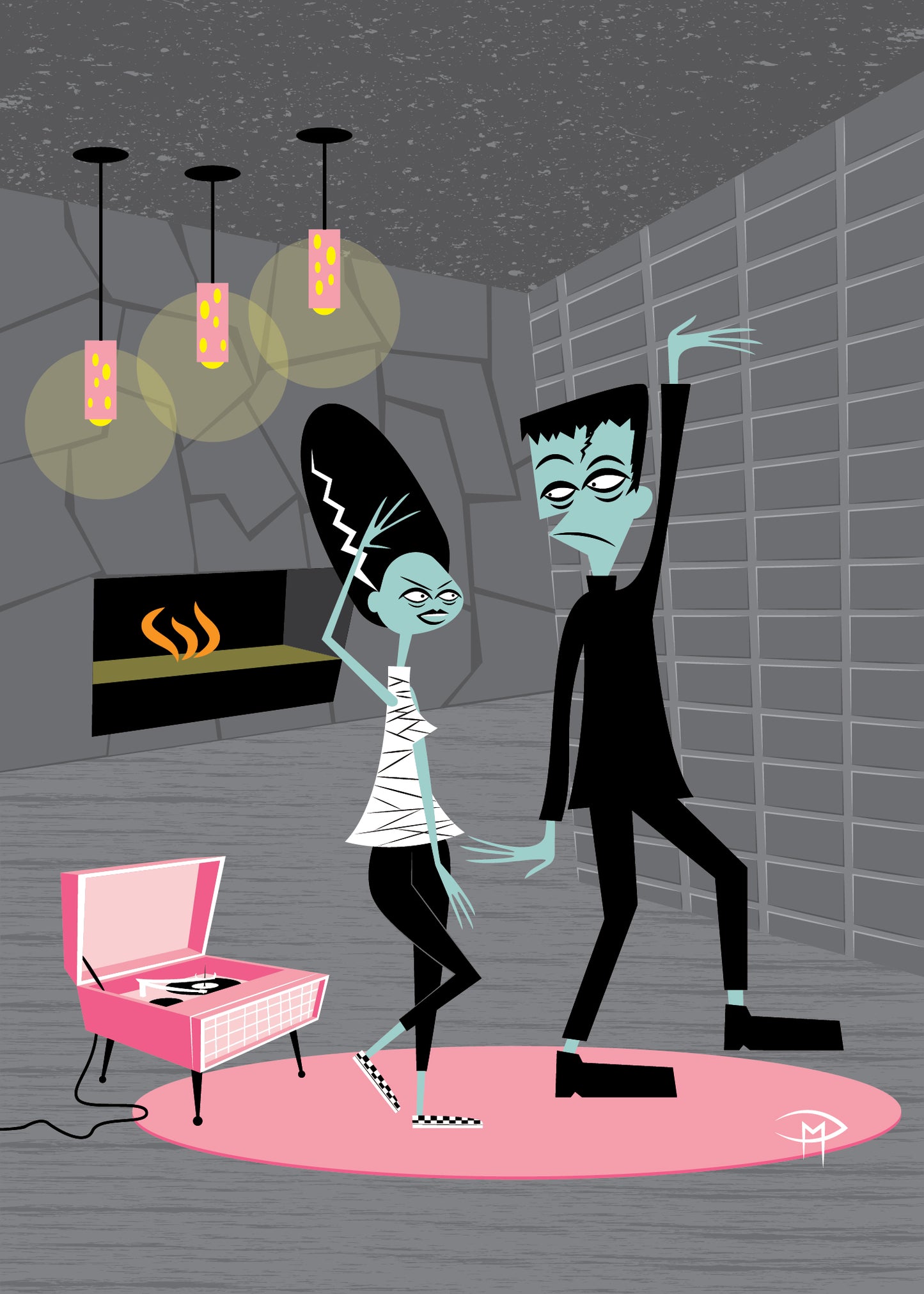 "The Dance" 5"x7" Giclee Fine Art Print