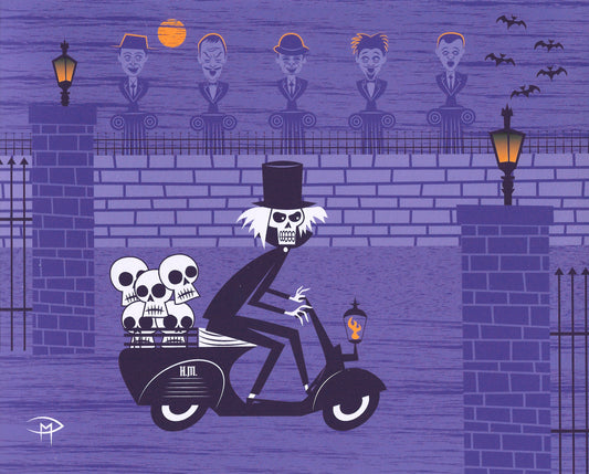 "The Hauntingly Hallowed Hiatus" 8"x10" Giclee Fine Art Print