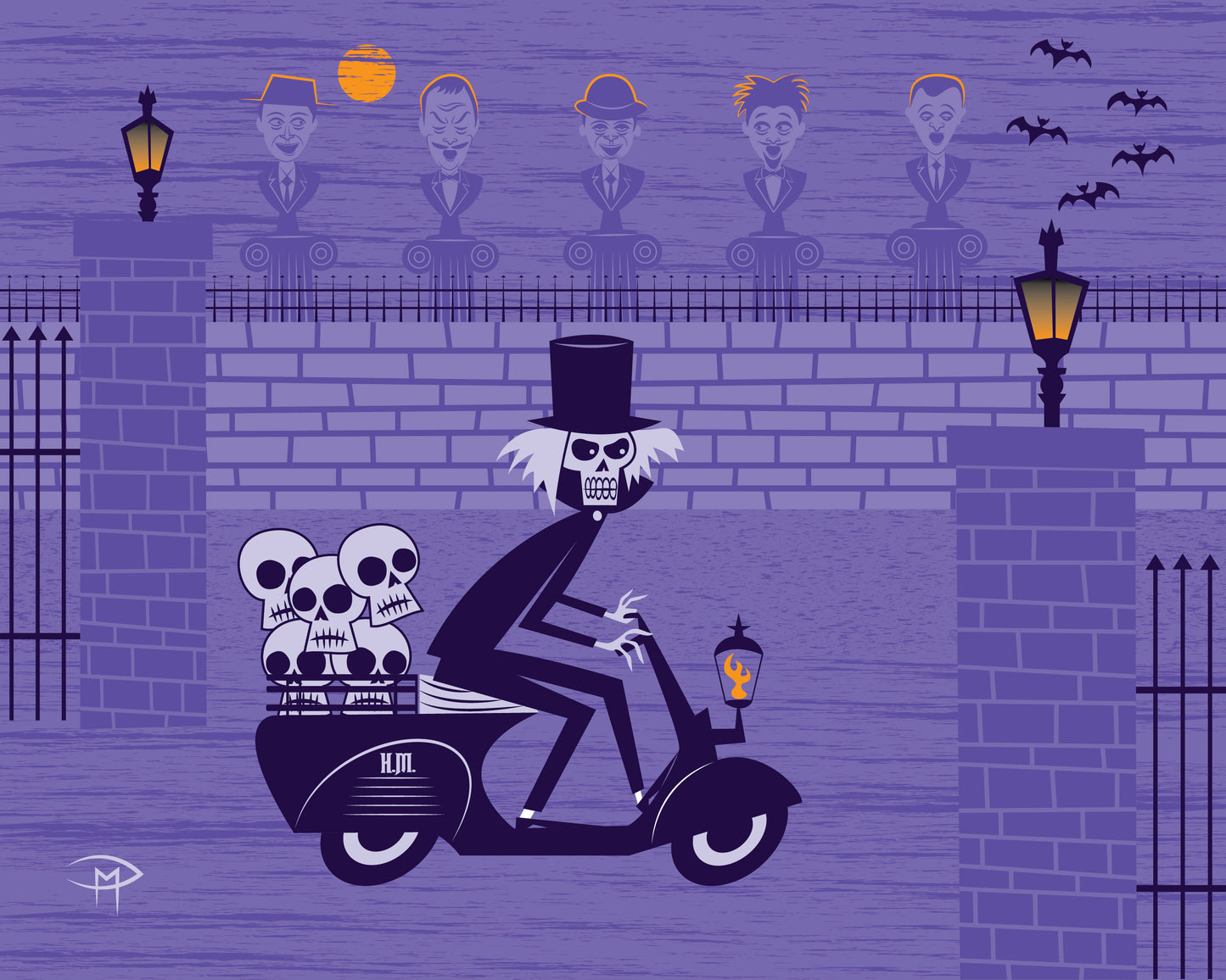 "The Hauntingly Hallowed Hiatus" 8"x10" Giclee Fine Art Print