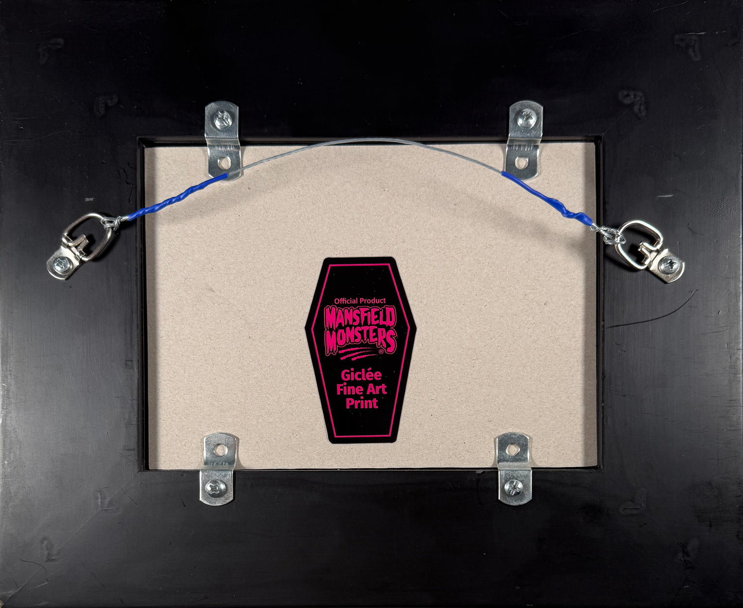 "The Pink Martini" 5"x7" Giclee Fine Art Print FRAMED