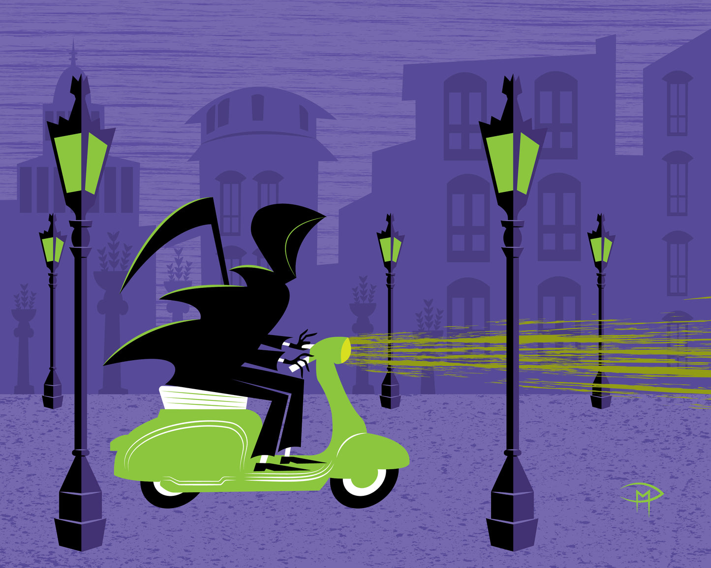 "The Savage Soul Stealing Servant" 8"x10" Giclee Fine Art Print