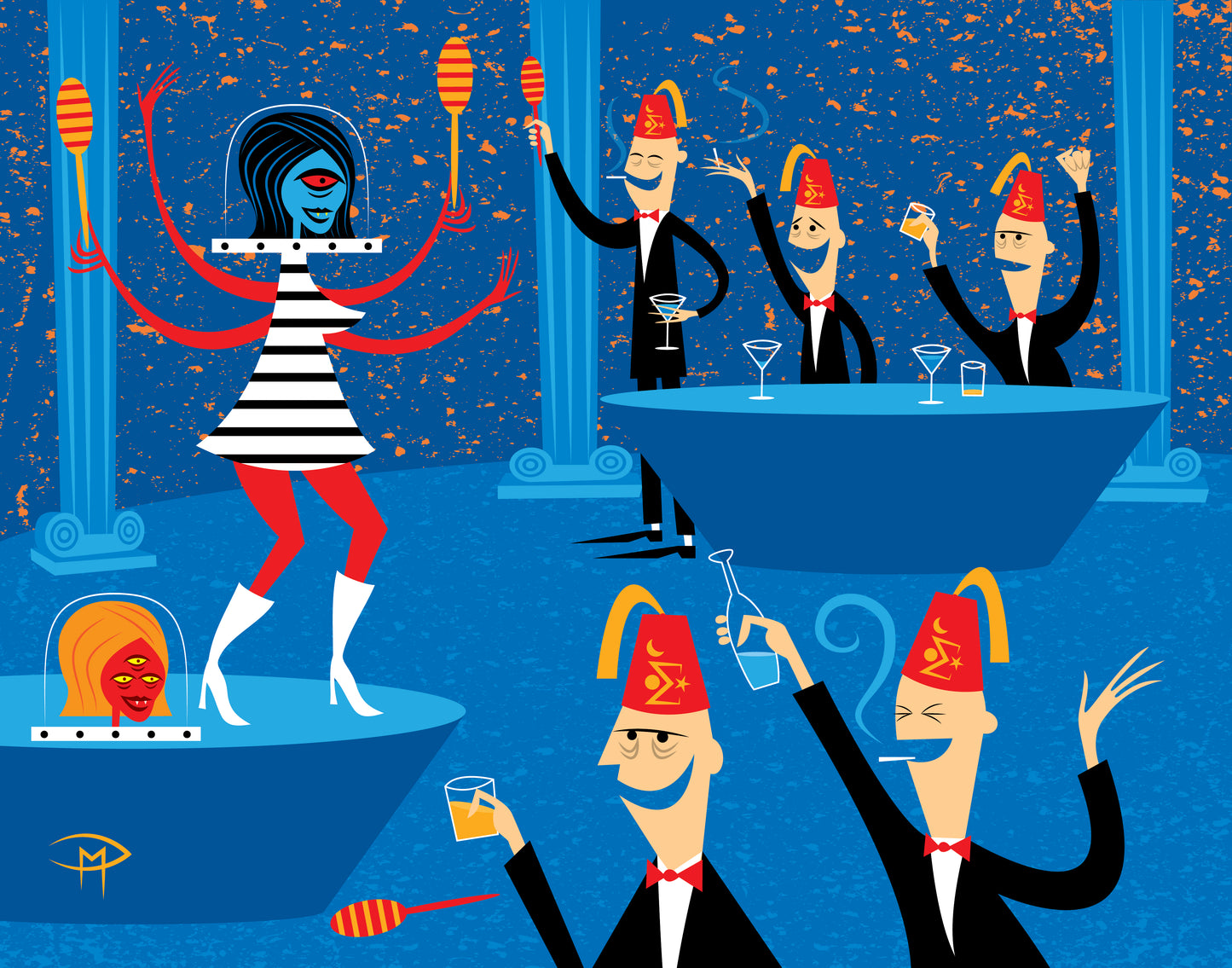 "Welcome Chapter Earth 2447" 11"x14" Giclee Fine Art Print