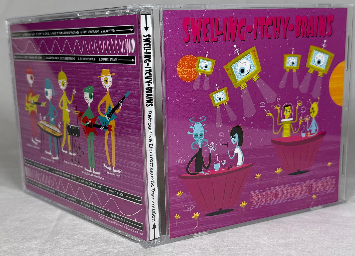 Swelling Itchy Brains "Retroactive Electromagnetic Transmission" CD